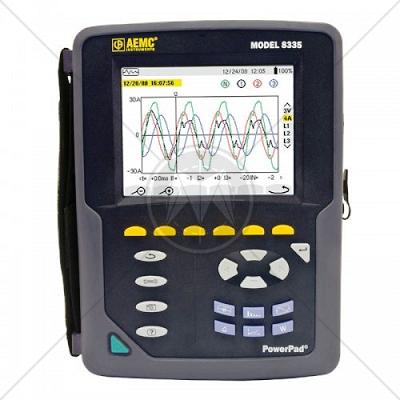 AEMC 8335 PowerPad 3-Phase Power Quality Analyzer