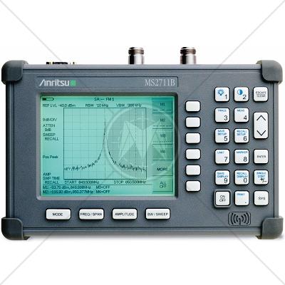 Anritsu MS2711B Handheld Spectrum Analyzer 100 kHz - 3 GHz