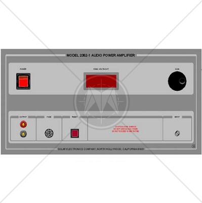 Solar 2352-1 Audio Power Amplifier 200 Watt 